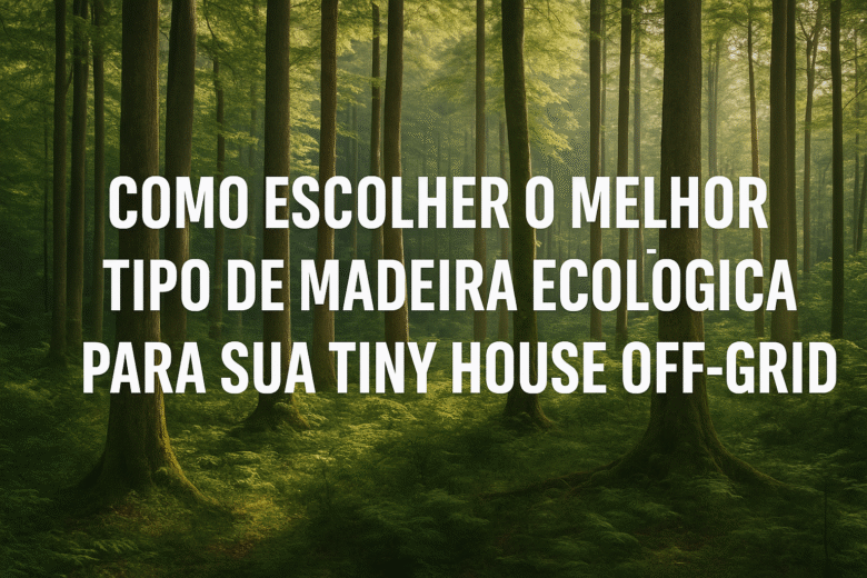 Como escolher o melhor tipo de madeira ecológica