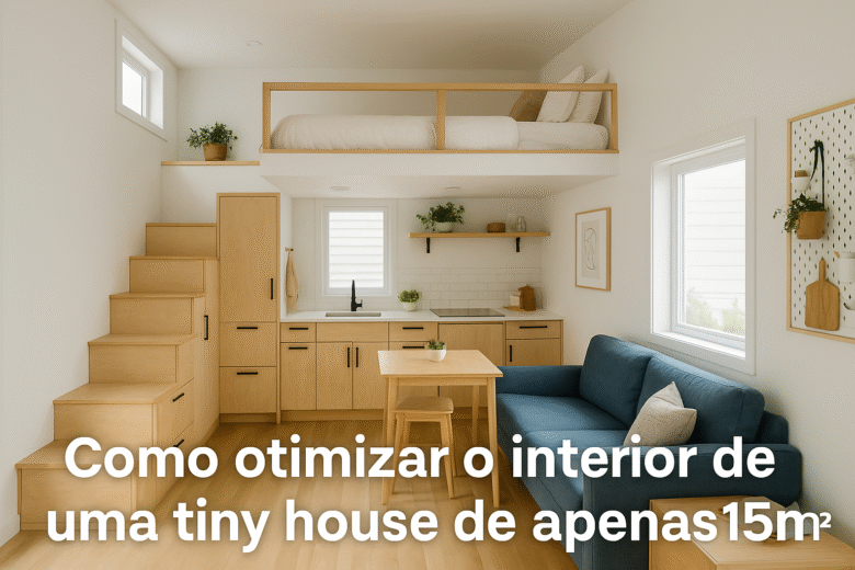 Como otimizar o interior de uma tiny house