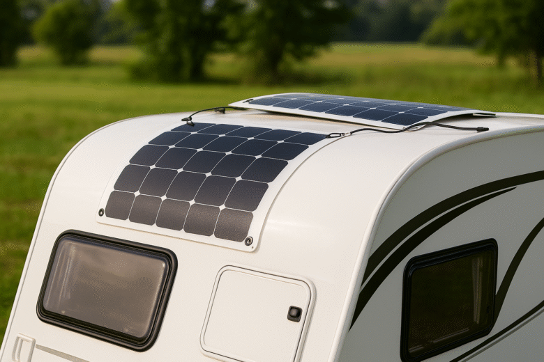 Descubra as vantagens e desvantagens das placas solares flexíveis em casas sobre rodas. Eficiência, mobilidade e sustentabilidade na estrada.