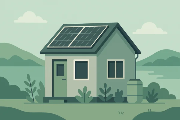 Aprenda a calcular o consumo energético da sua tiny house e monte um sistema solar sob medida para viver com autonomia e eficiência off-grid.