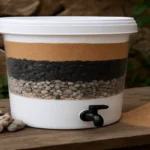 Aprenda a montar um filtro biológico caseiro com areia, carvão e brita para purificar água de forma ecológica e acessível.