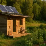 Descubra como viver com autonomia fora da cidade. Guia prático de energia, água, saneamento e alimentação em casas off-grid e sustentáveis.
