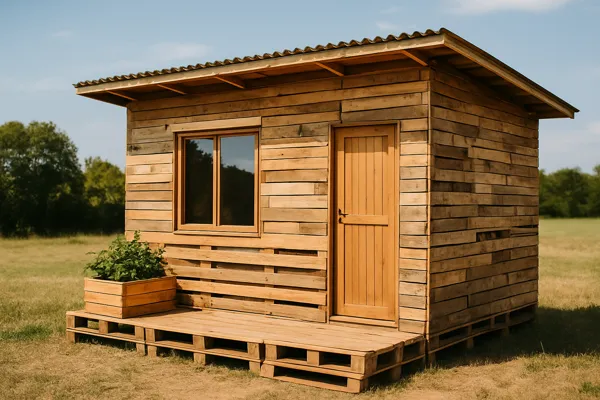 Tiny house de paletes